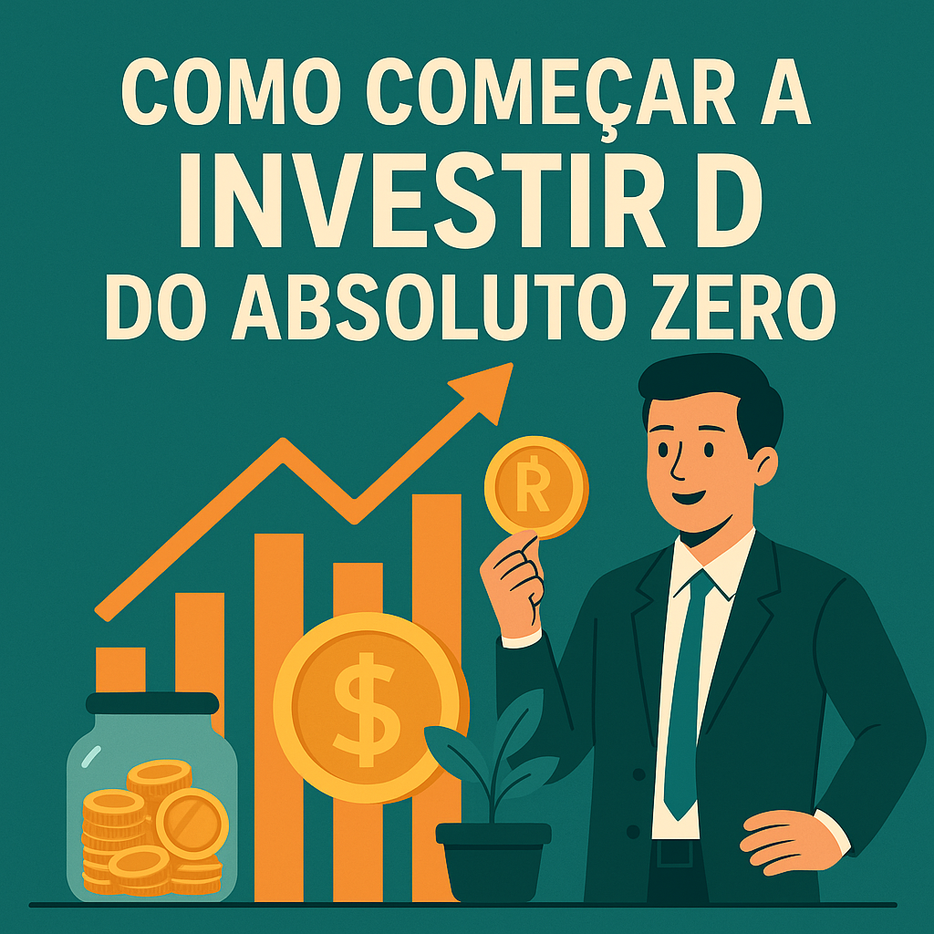 Como Começar a Investir do Absoluto Zero: Guia Completo + 10 Dicas Práticas